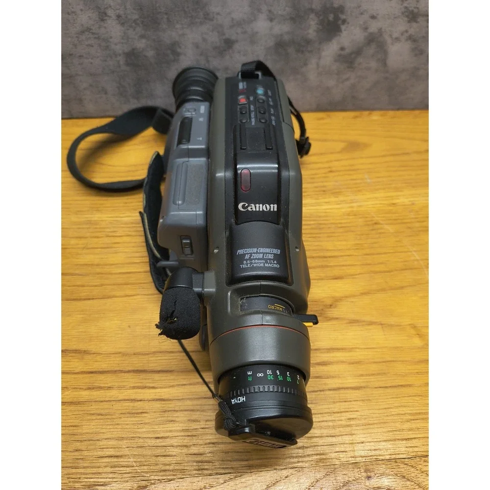 Canon E808‎ AF Zoom Lens Camcorder Canovision 8, UNTESTED